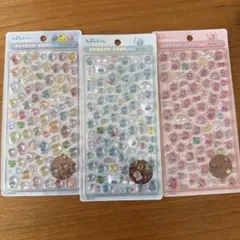 国内正規品　ボンボンドロップシール　ミニ　しずくちゃん　3種