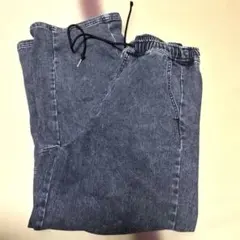 お値下げしましたダークグレー デニム ワイドパンツ