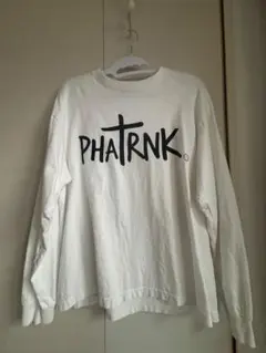 6515 レア ファットランク PHATRNK ファック ロンTシャツ M 白 - メルカリ