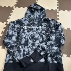 Champion タイダイ柄 プルオーバーパーカー S