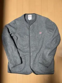 【コメント歓迎】DANTON グレー ボタン付きカーディガン 38