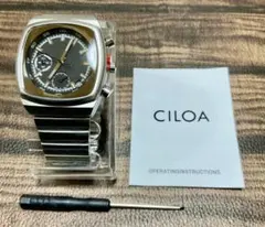 CILOA レトロフューチャークォーツクロノ腕時計稼動中！