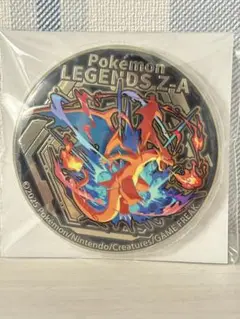 ポケモン Legends ZA イオン 特典 リザードンY 金メッキ 缶バッジ