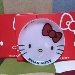 キティガラスプレート★新品！5枚！LAWSON  大皿！残りわずか！