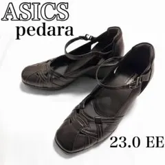 ASICS pedala ペダラ レディース ストラップパンプス 23cm EE