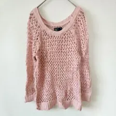 American Eagle Outfitters ピンク 長袖 セーター S