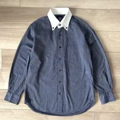 ボタンダウン ストライプ
