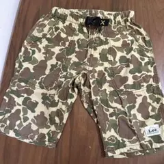 Lee 迷彩柄 ハーフパンツ サイズ140