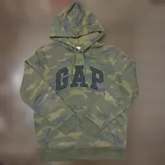 OLD GAP 迷彩柄 裏起毛 短丈 パーカー フーディー