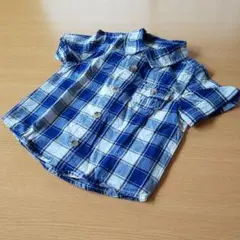 オールドネイビー ☆ チェックシャツ 6～12months