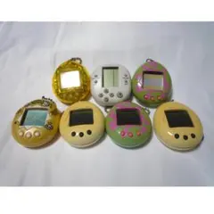 初期 たまごっち 6個セット+おまけ1個 1996年製 ジャンク