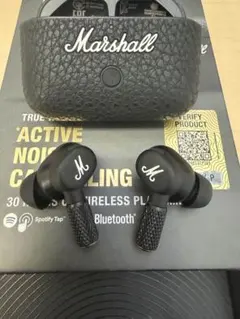 Marshall MOTIF II A.N.C. Blackワイヤレスイヤホンのサムネイル