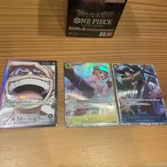 新たなる皇帝　ONE PIECEカード　リーダーカード　パラレル　ニカ　コアラ
