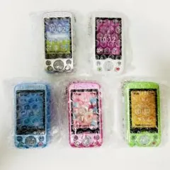 本当に録音再生！なつかしのガラケーマスコット～スライドType 全5種セット