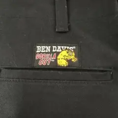 BEN DAVIS GORILLA CUT ワークパンツ ブラック 32