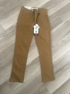 【新品未使用】ELEMENT ストレッチ ロングパンツ ブラウン
