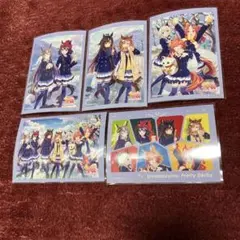 ウマ娘　セブンイレブンコラボ　ブロマイド　全５種セット