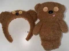 ティム カチューシャ ポーチぬいぐるみ セット ユニバ