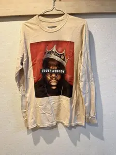 The Notorious B.I.G. プリントTシャツ ベージュ