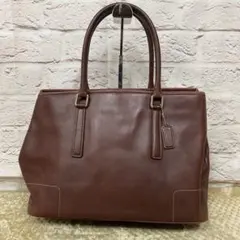 土屋鞄 レザー ビジネスバッグ 本革 ブラウン A4収納 プロータ Plota