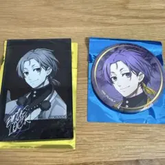 ブルーロック スマイルベースカフェ 天狗茶亭 缶バッジ アクリルカード　御影玲王