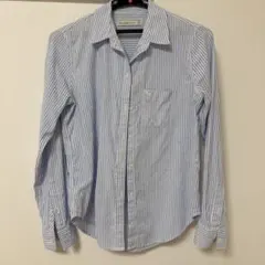 Abercrombie & Fitch ストライプシャツ ブルー XSのサムネイル