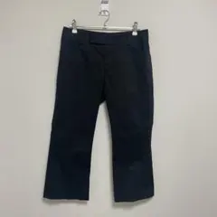 7-IDconcept. セブンアイディコンセプト クロップドパンツ 38 黒のサムネイル