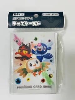 【新品未開封】ポケモン モクロー ニャビー アシマリ カード スリーブ