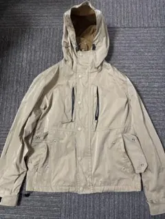 【美品】チャオパニック　フルジップ ナイロン パーカー ジャケット M ブラウン