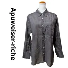 美品 Apuweiser-riche アプワイザーリッシェ シャツ ブラウス Sのサムネイル
