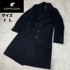 ネイビー チェスターコート