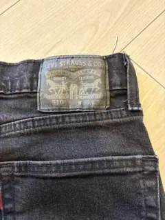 Levi 510 ブラックデニム W30 L32