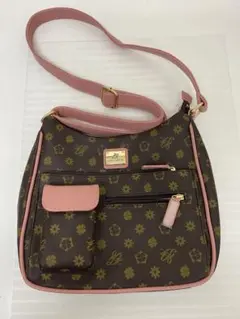 3-2898 LOUIS GARCIA モノグラム ショルダーバッグ