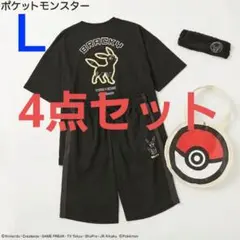 ポケットモンスター　5点セット　ハッピーバッグ　アベイル　M　ウパー　ヌオー アベイル ハッピーバッグ ポケモン ヌオー ウパー ルームウェア