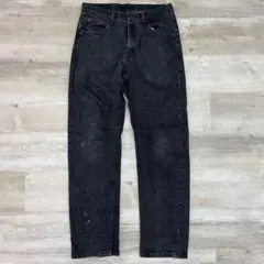 弾*】様 古着 00年代 Wrangler ラングラー ブラックデニムパンツ W