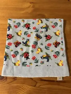 FEILER 花と動物の刺繍ブランケット おくるみ70x70cm