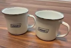 Coleman マグカップ 2個セット ホワイトカラーのサムネイル