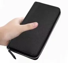 長財布 メンズ 本革 新品 カード ポケット 小銭 ウォレット 大容量 名刺のサムネイル