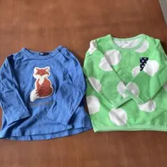 ロンT 90 まとめ売り　ムージョンジョン　西松屋