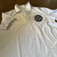 Abercrombie & Fitch ホワイトポロシャツ XL