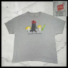 ヘインズ スターウォーズ Tシャツ XL グレー ダースベイダー レア 半袖