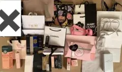 有名ブランドコスメ　空箱　ギフト袋 (DIOR, CHANEL など)