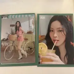 ITZY JYP POPUP トレカ ラントレ　リュジン　2枚セット