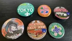 【おもちゃ】缶バッジ 6点セット 〝シェ～ン！カンバァ～～～ッチ！”のサムネイル
