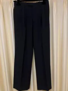 SLIM FLARE DOUBLE PLEATS スラックス 42のサムネイル