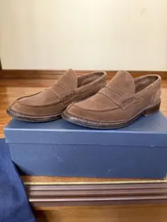 t*a様 新品未使用　Tricker's スエード ローファー 6inch 2025年最新】Tricker's ローファーの人気アイテム - メルカリ