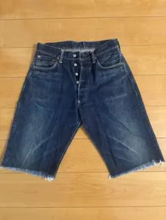 EVISU デニム ショートパンツ ペイントカモメのサムネイル