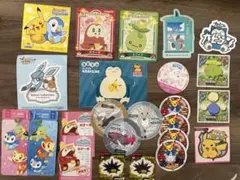 平成レトロ入♪ポケモン シール 文房具 雑貨 大量280点まとめ売り 未