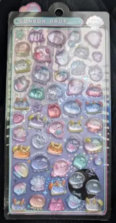 〇新品〇水族館限定 ボンボンドロップシール〇くらげ アクアウィアドーズ〇正規品〇