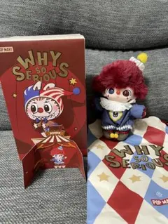 WHY SO SERIOUS シリーズ ぬいぐるみペンダント